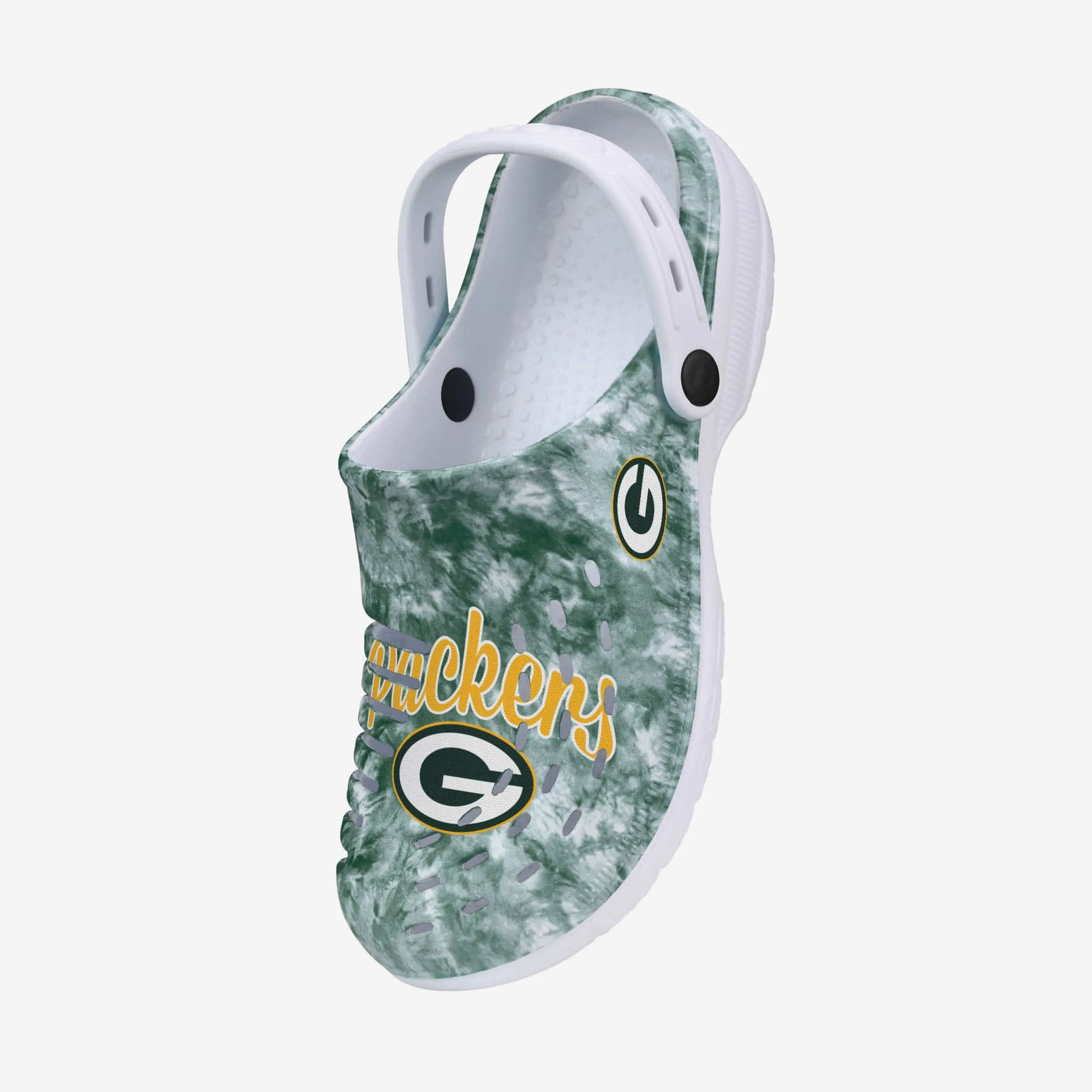 Green Bay Packers Womens Cloudie Clog With Strap