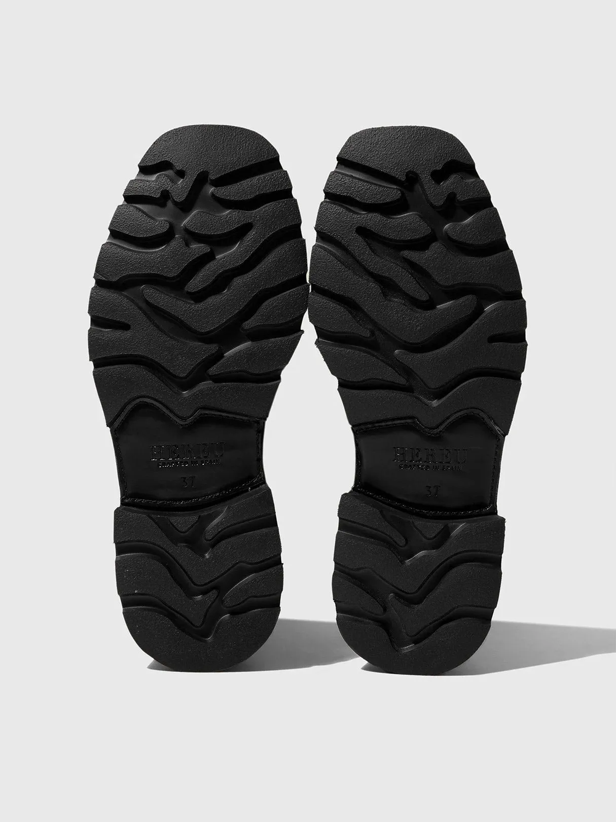 HEREU Alber Sport T-Bar Loafer Black