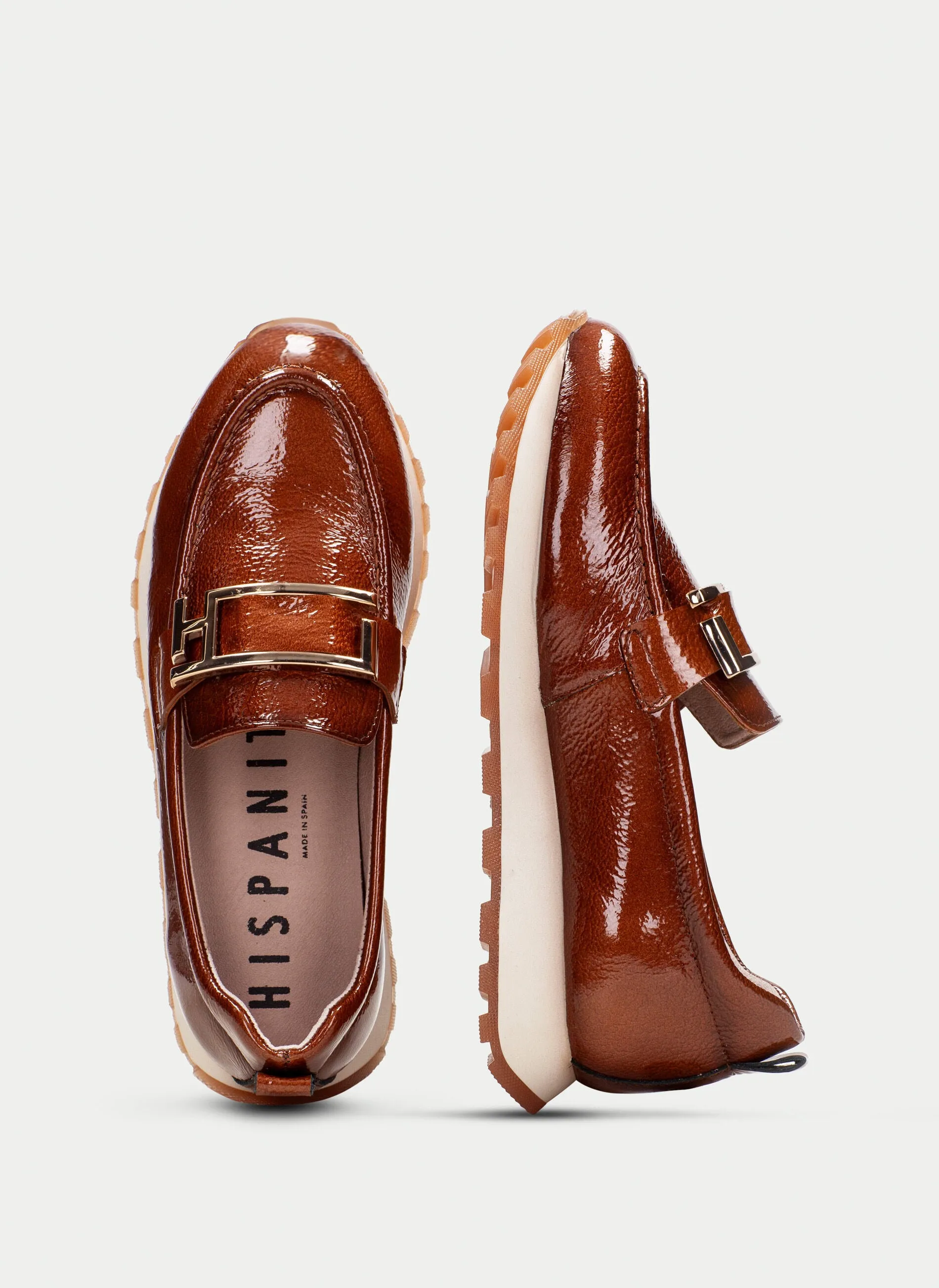 Hispanitas Moccasin Sport Loira Tan