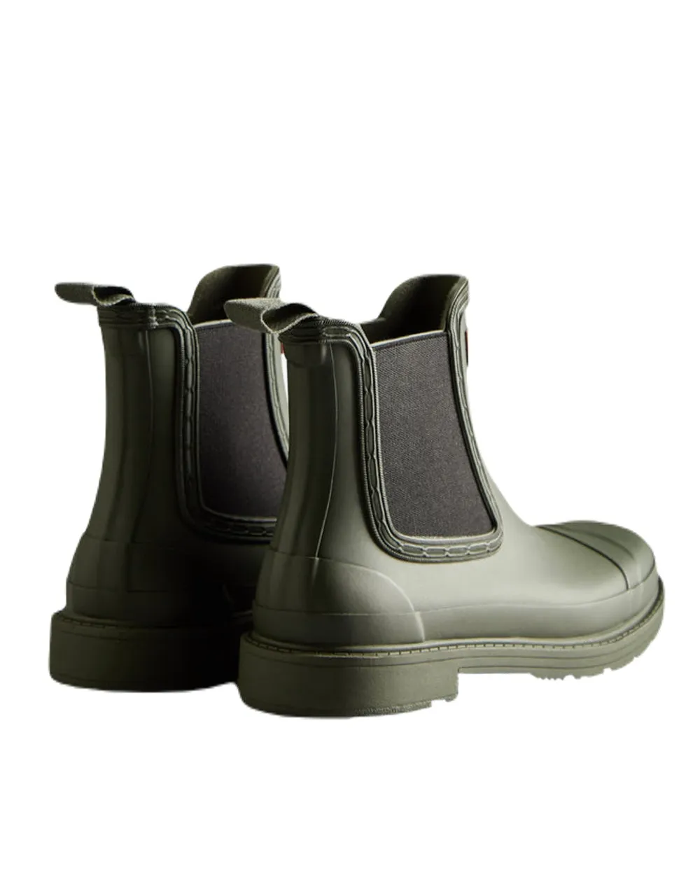 Hunter Womens Commando Chelsea Boots
