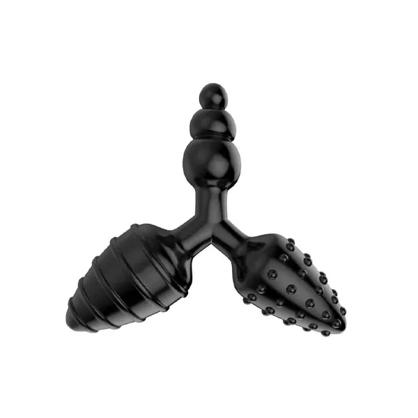 Icon Brands - The 9's, Triad 3 Way Butt Plug, Textured