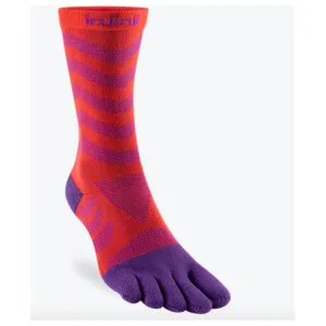 Injinji Womens Run Ultra Crew Toe Socks