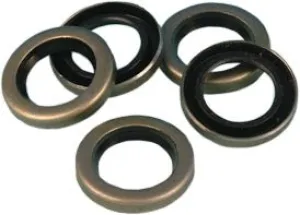 James Gasket 12043-A Oil Seal - Starter to Transmission - Double Lip, Metal O.D.