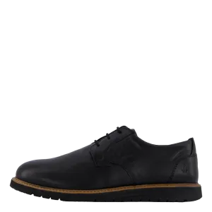 Jenson Oxford Bold Black Leather