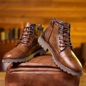 Jethro™ | Durable Rough Leather Boots for Adventurers