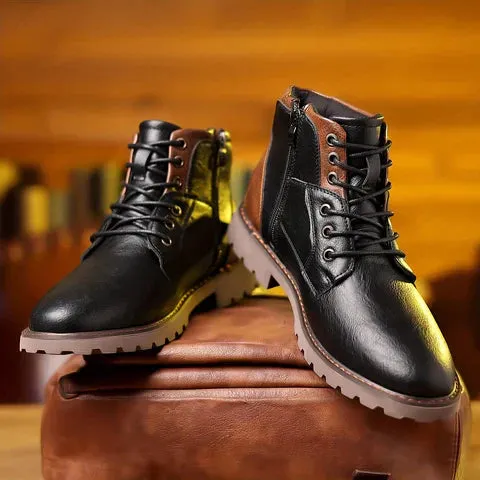 Jethro™ | Durable Rough Leather Boots for Adventurers