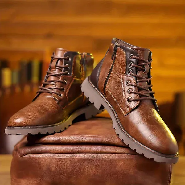 Jethro™ | Durable Rough Leather Boots for Adventurers