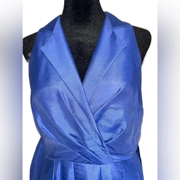 Jones Studio Asymmetrical Blue Party formal dress Size 4