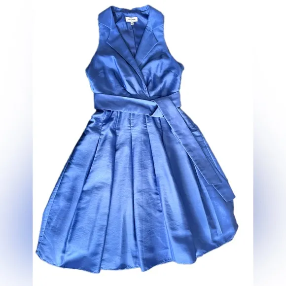 Jones Studio Asymmetrical Blue Party formal dress Size 4