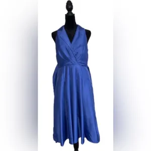 Jones Studio Asymmetrical Blue Party formal dress Size 4