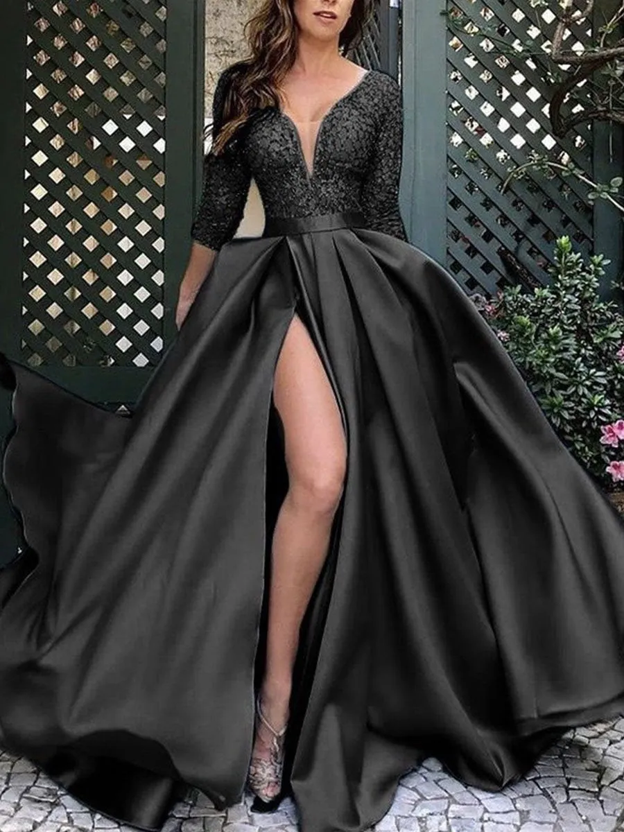 Lace Big Swing Dress