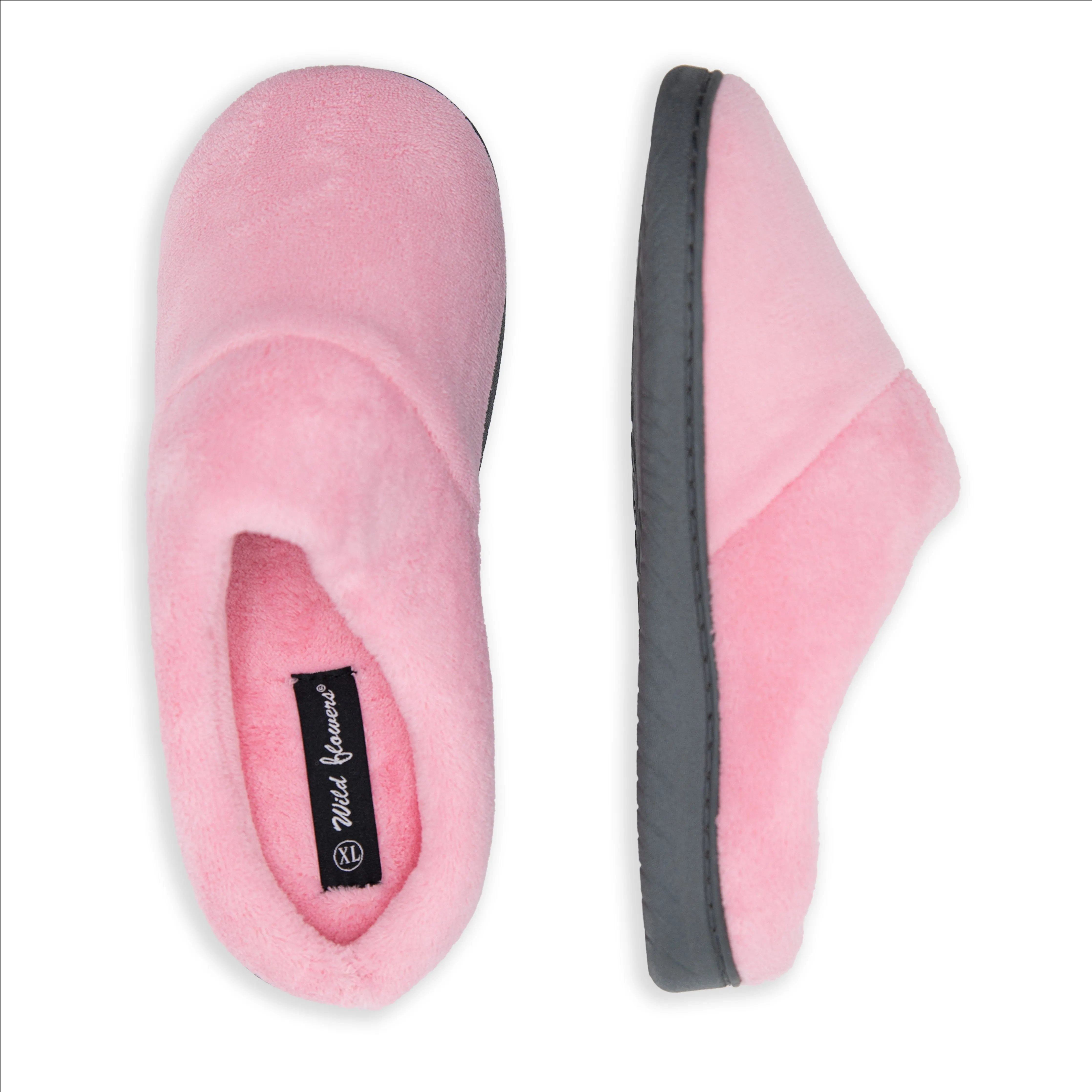 Ladies Memory Foam Clog Slippers
