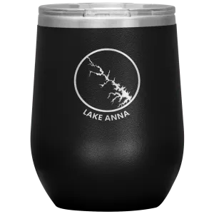 Lake Anna Logo Wine Tumbler