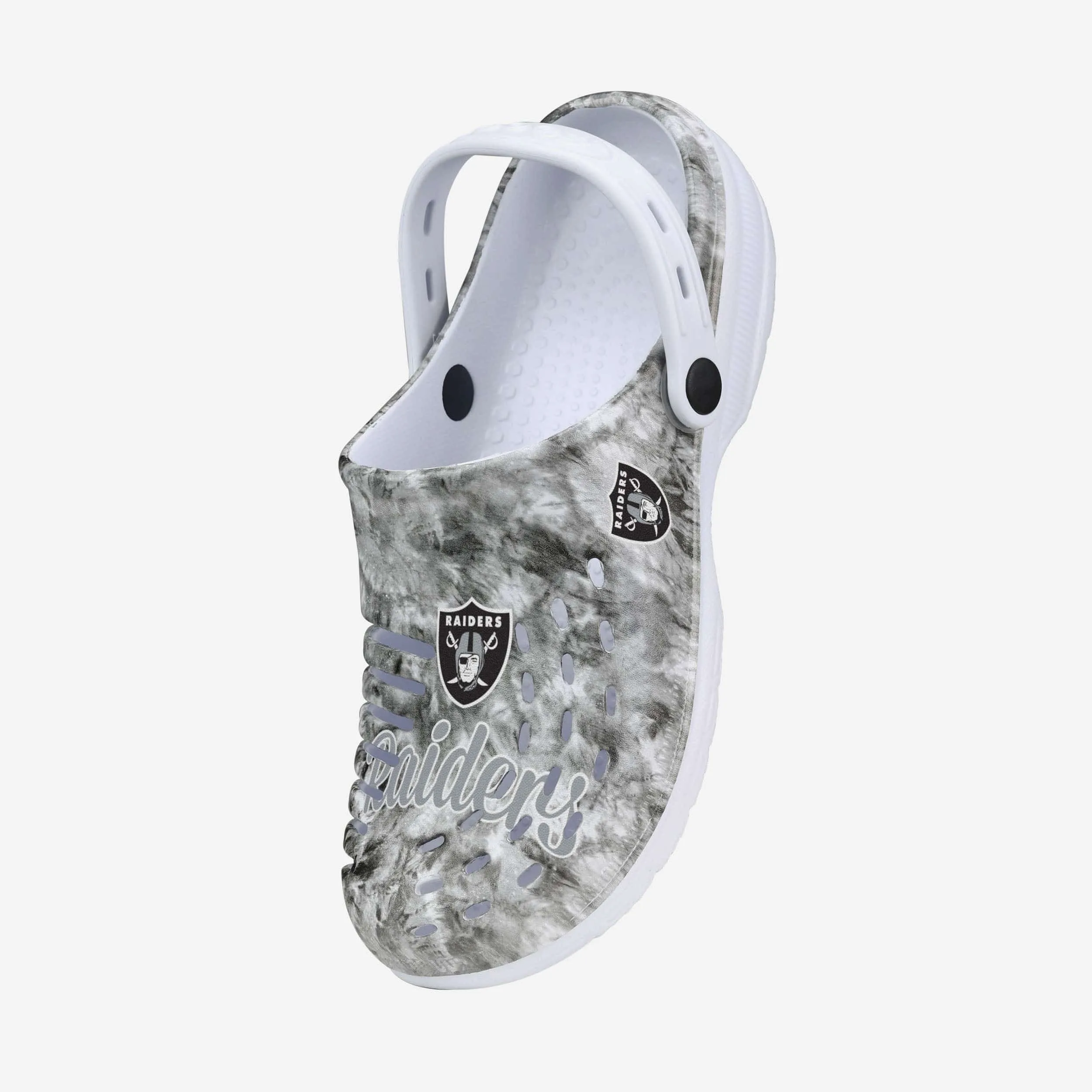 Las Vegas Raiders Womens Cloudie Clog With Strap