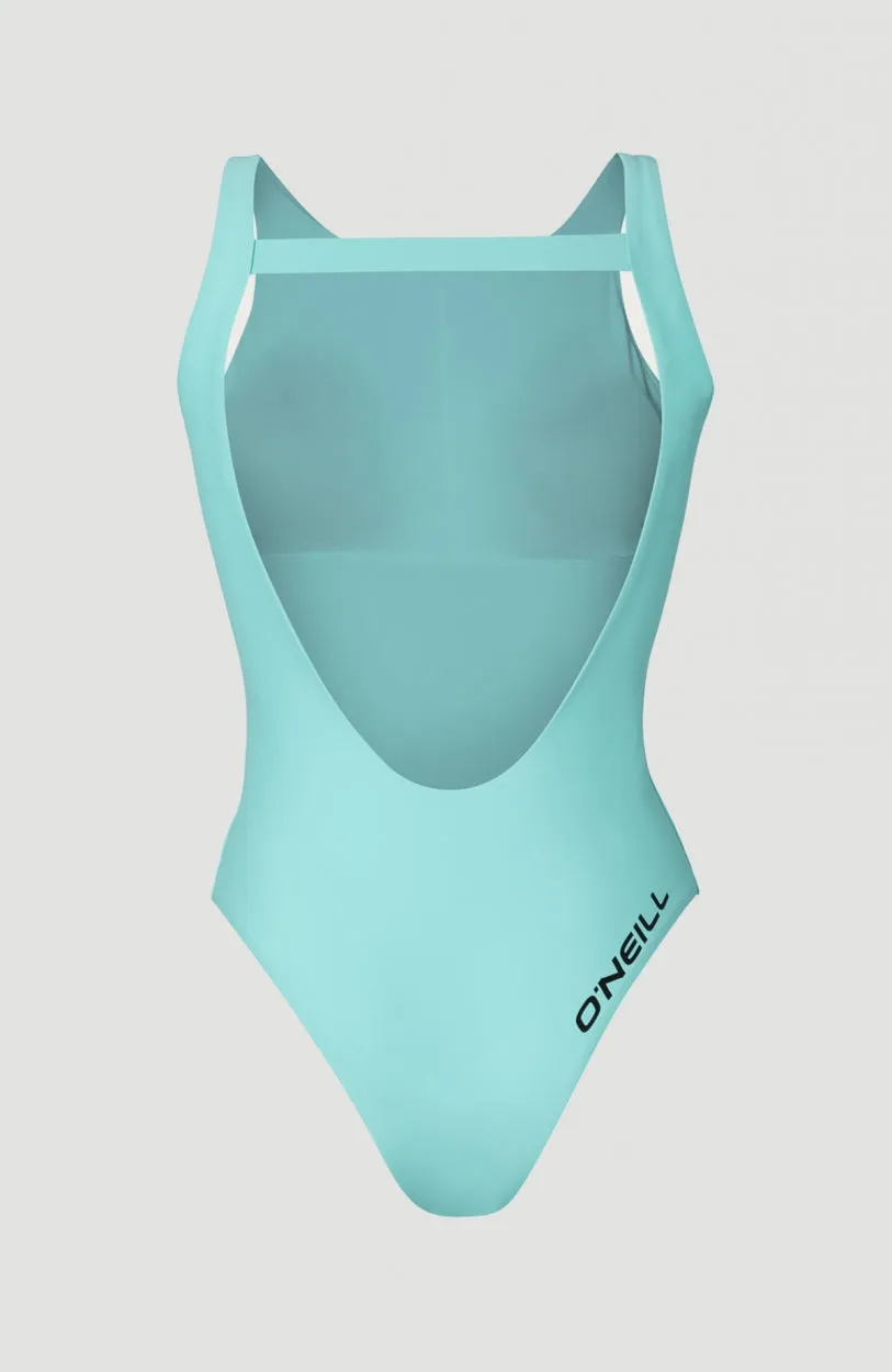 Logo High Neck Badeanzug | Male - A
