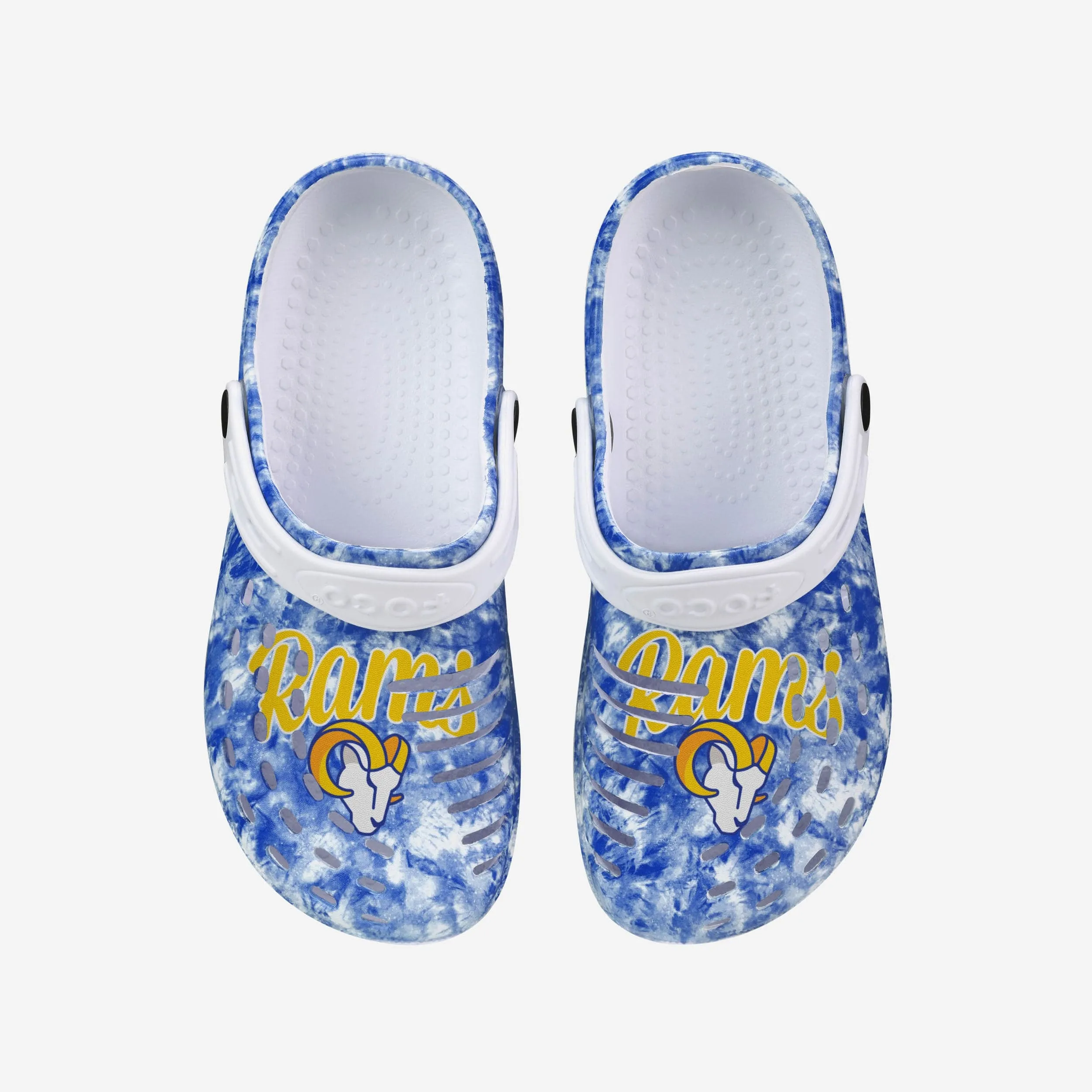 Los Angeles Rams Womens Cloudie Clog With Strap