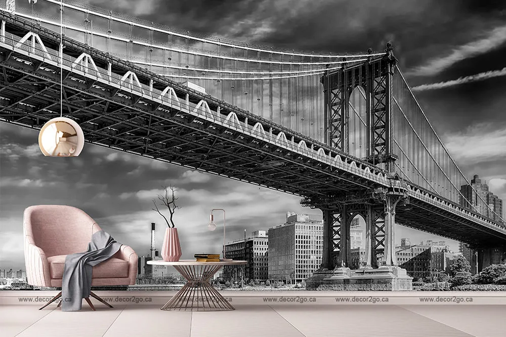 Manhattan Bridge Wallpaper Mural