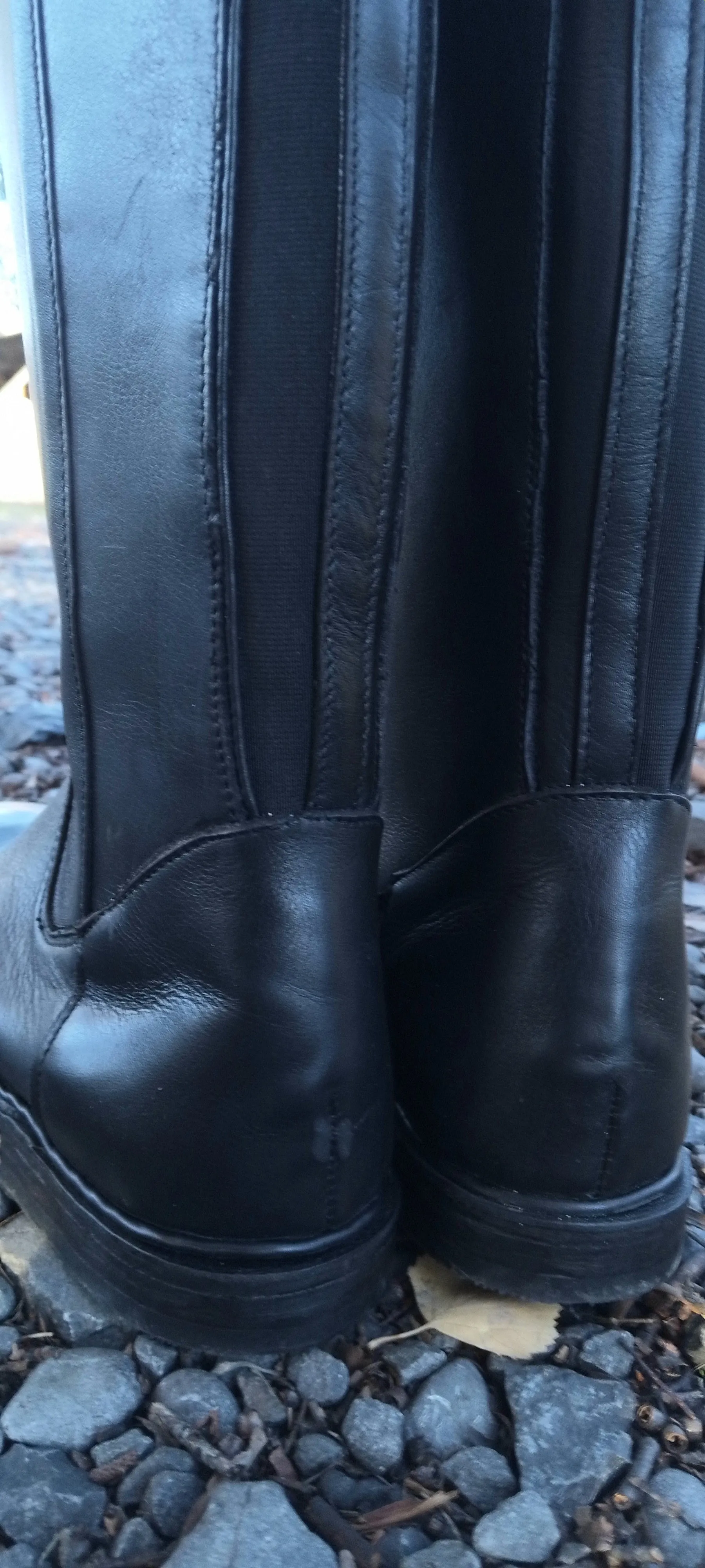 Mens Brown dressage boot