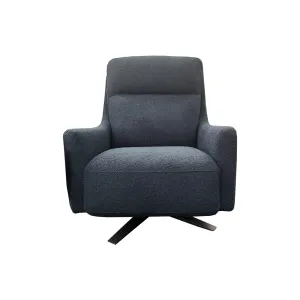 Mikado Swivel Chair - Urban Sofa-  Malham Midnight Blue Fabric
