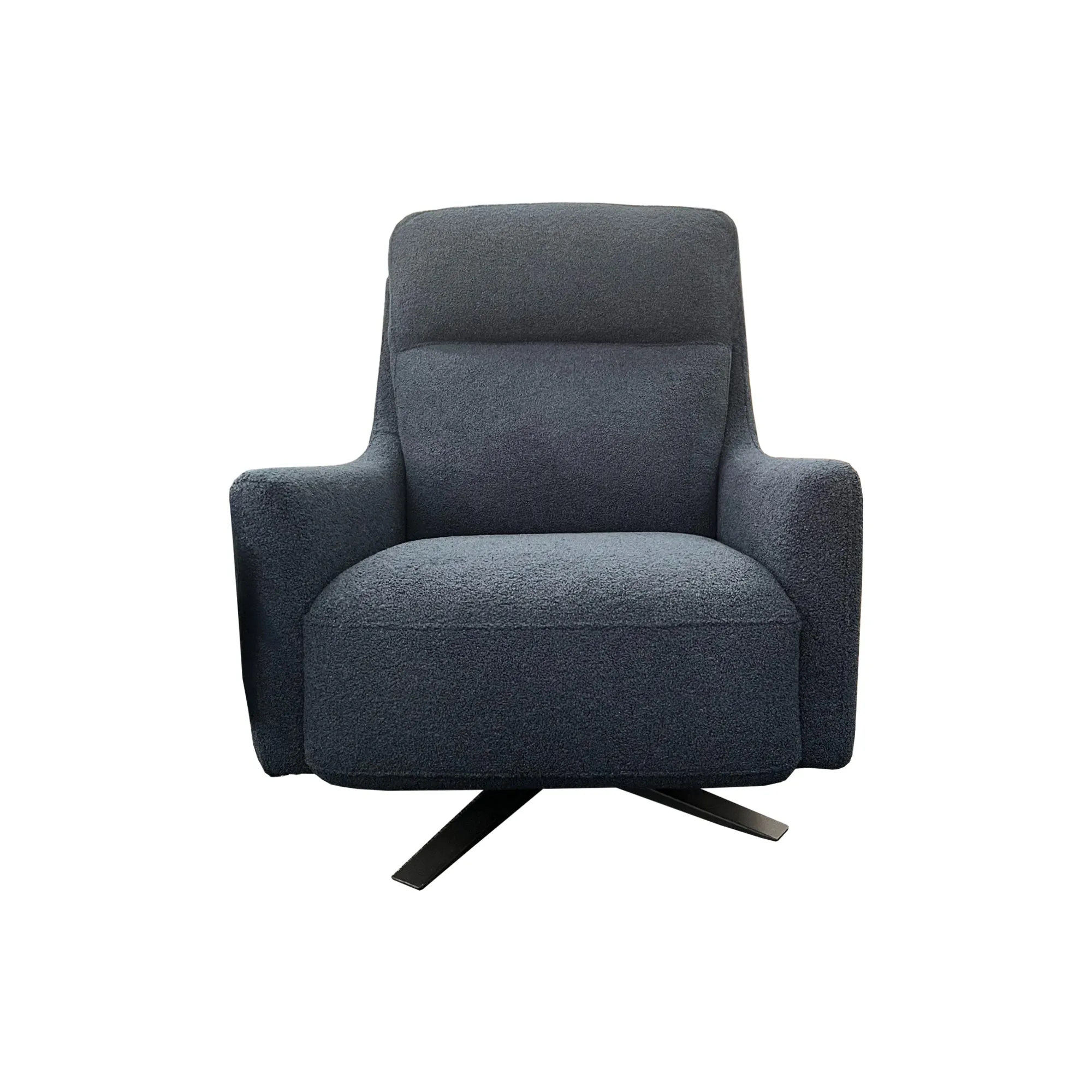 Mikado Swivel Chair - Urban Sofa-  Malham Midnight Blue Fabric