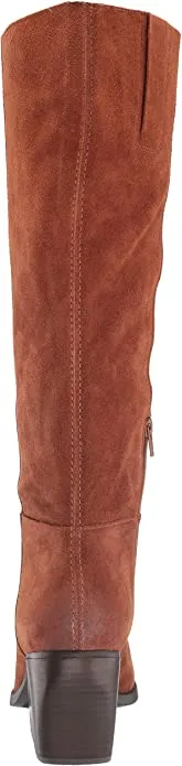 Naturalizer Women's FAE Shaft Knee High Boot, Saddle Tan Suede, 8.5