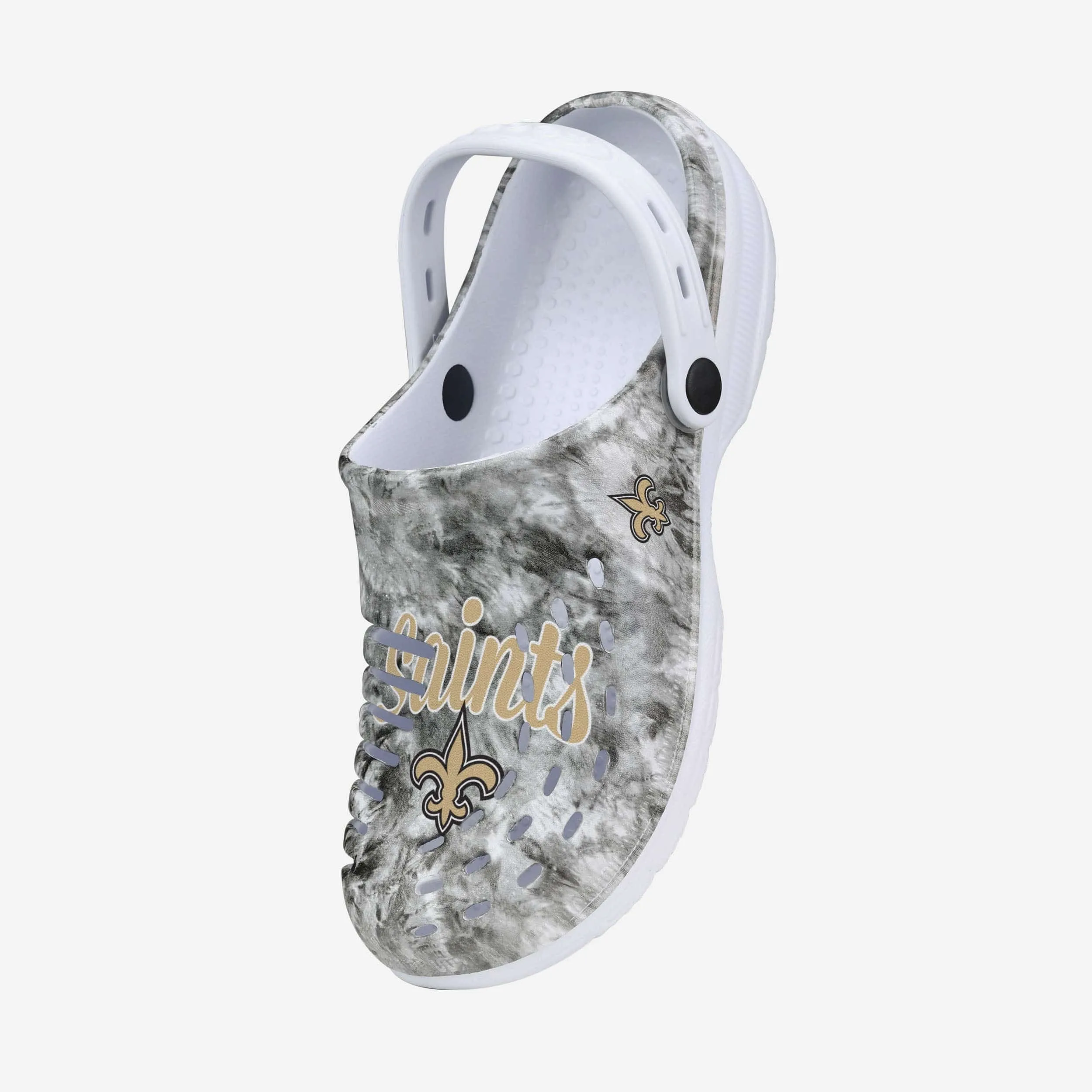 New Orleans Saints Womens Cloudie Clog With Strap