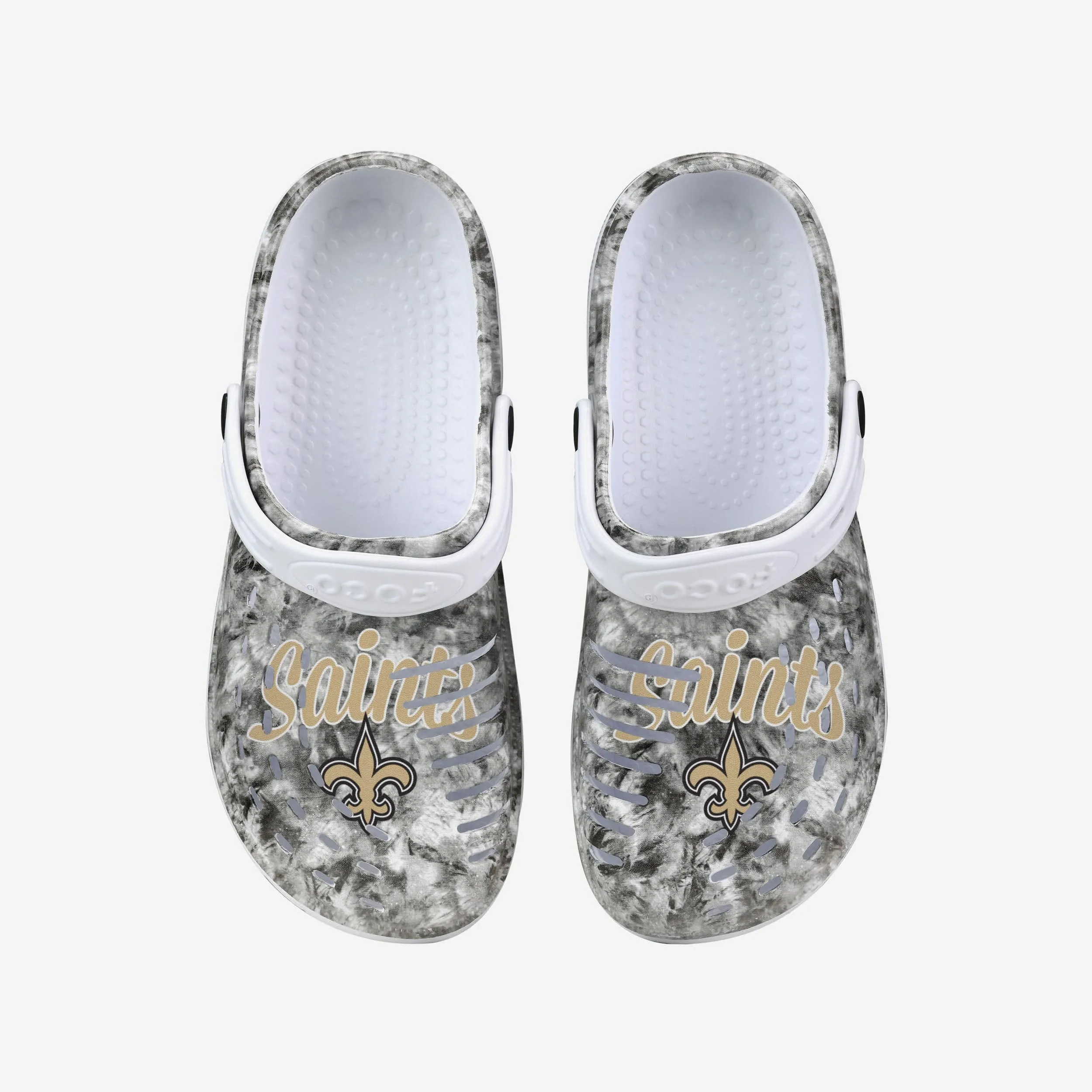 New Orleans Saints Womens Cloudie Clog With Strap