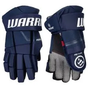 New Warrior RISE Size 11" Navy Hockey Gloves