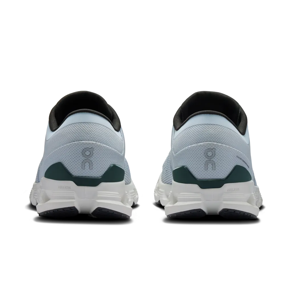 'On Running' Men's Cloud X 4 - Glacier / Stone