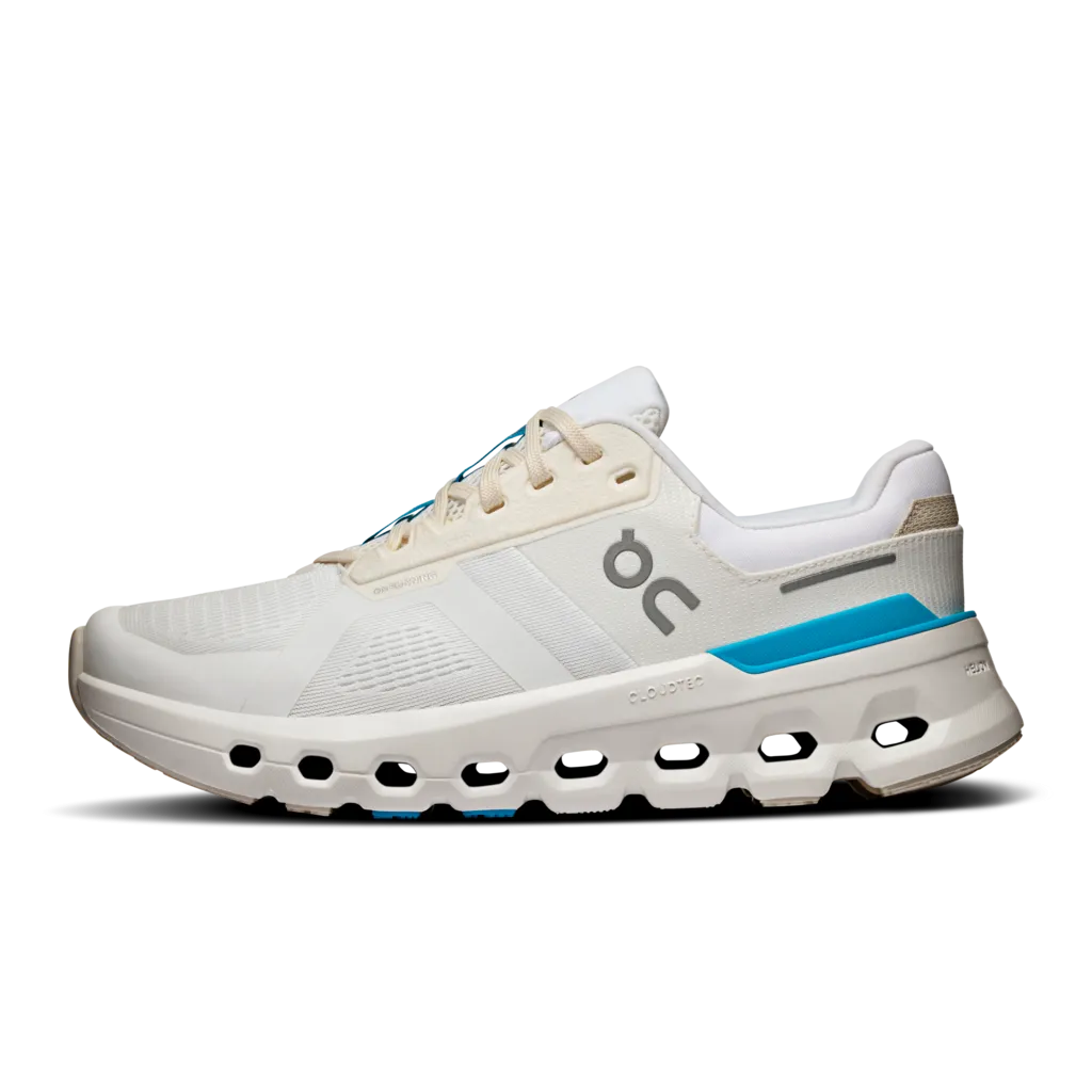 'On Running' Women's Cloudmonster 2 - White / Horizon