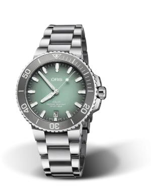 ORIS AQUIS DATE  	01 733 7732 4137-07 8 21 05PEB