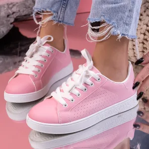 Pantofi sport Alira - Pink (din alb se face roz la lumina zilei)