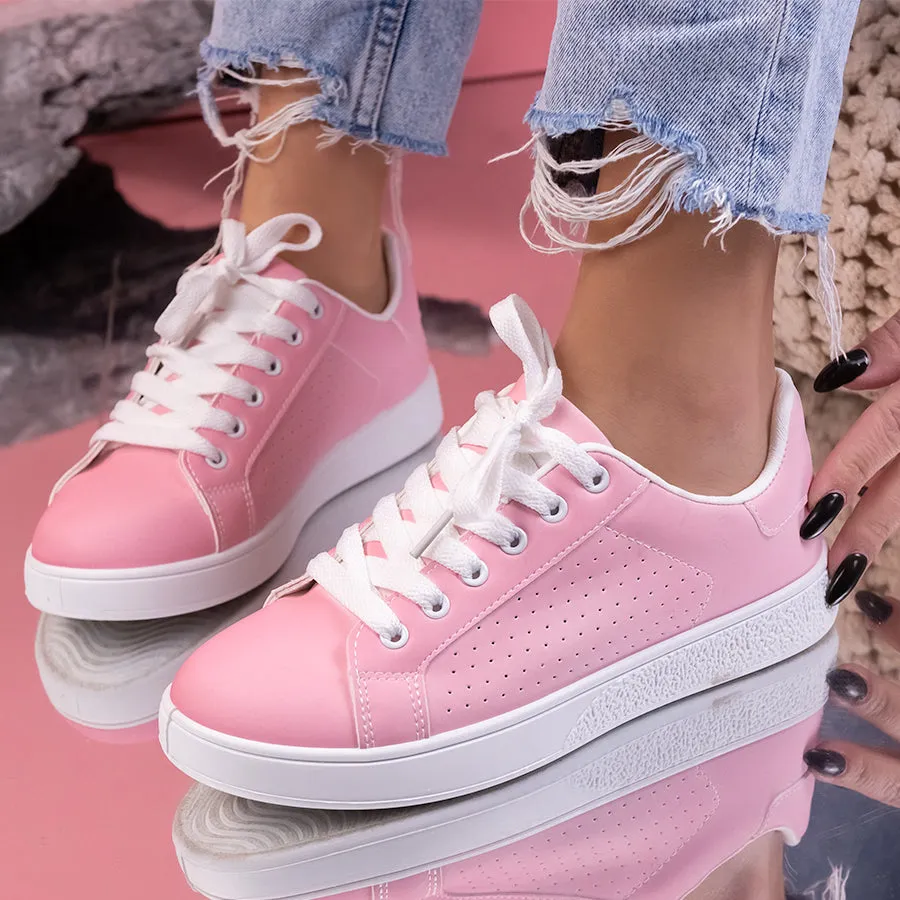 Pantofi sport Alira - Pink (din alb se face roz la lumina zilei)