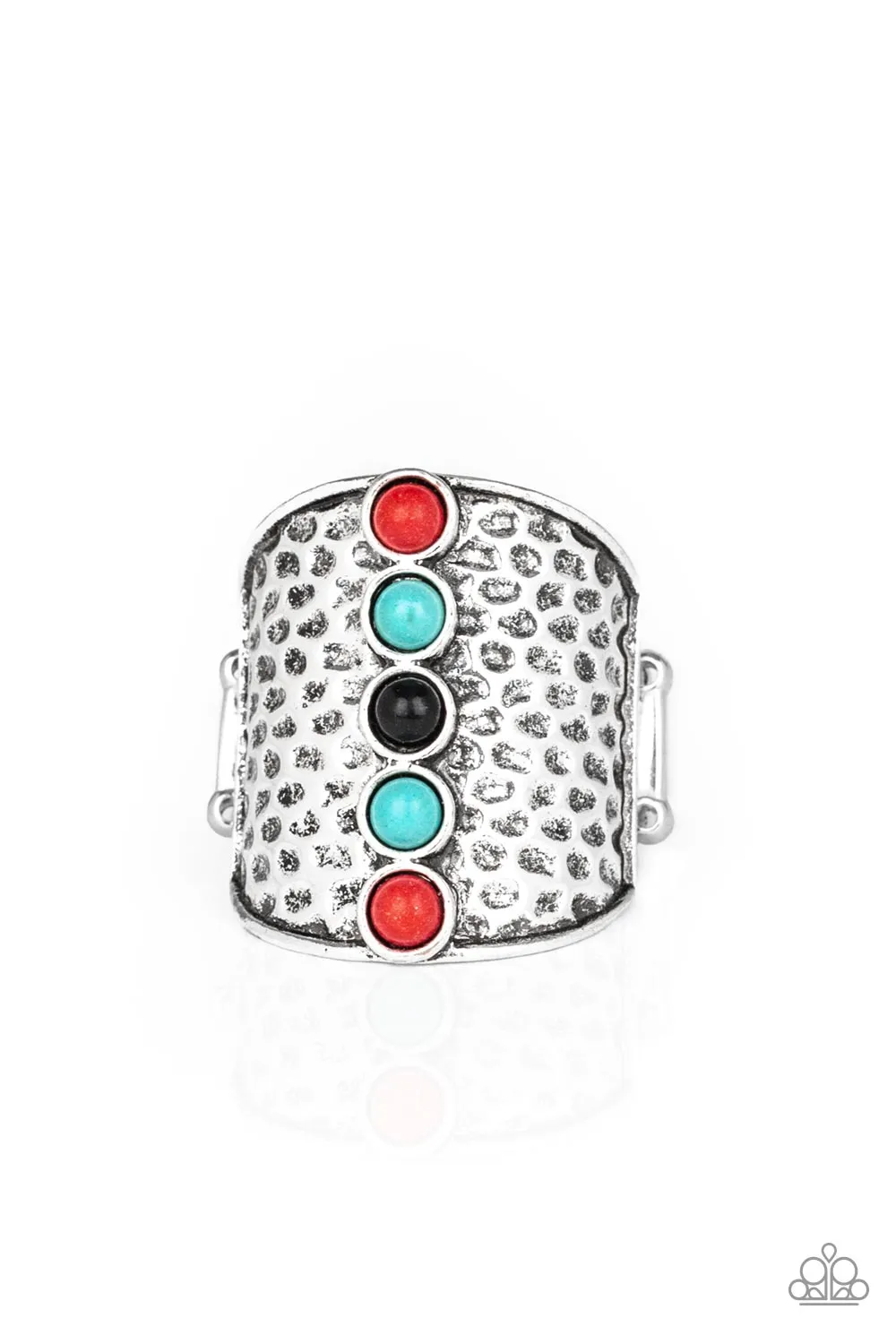 Paparazzi- A Line In The SANDSTONE Silver Ring