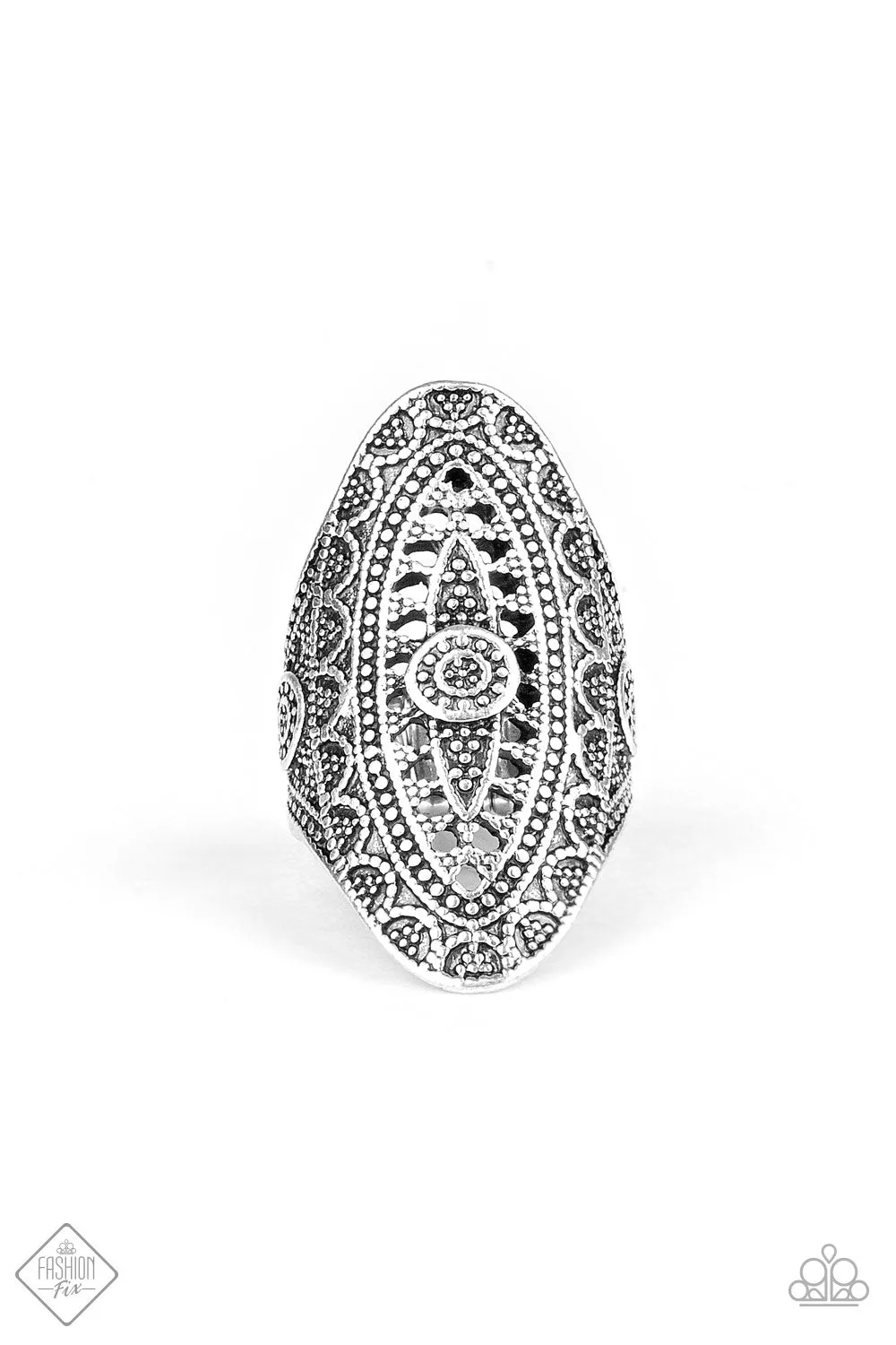 Paparazzi - TRIBAL and Tribulation - Silver Ring