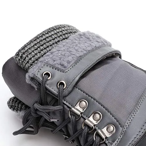 Peggy piggy Boy's Girl's Winter Boots Outdoor Waterproof Cold Weather Snow Boots Warm Shoes(Toddler/Little Kid)