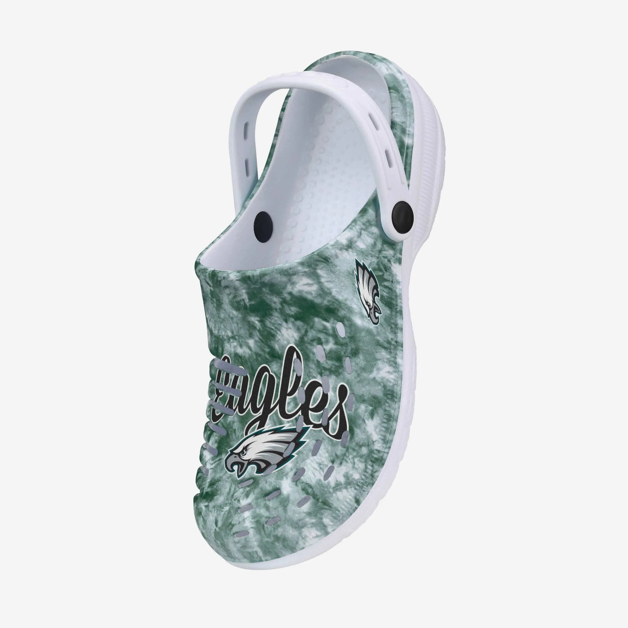 Philadelphia Eagles Womens Cloudie Clog With Strap