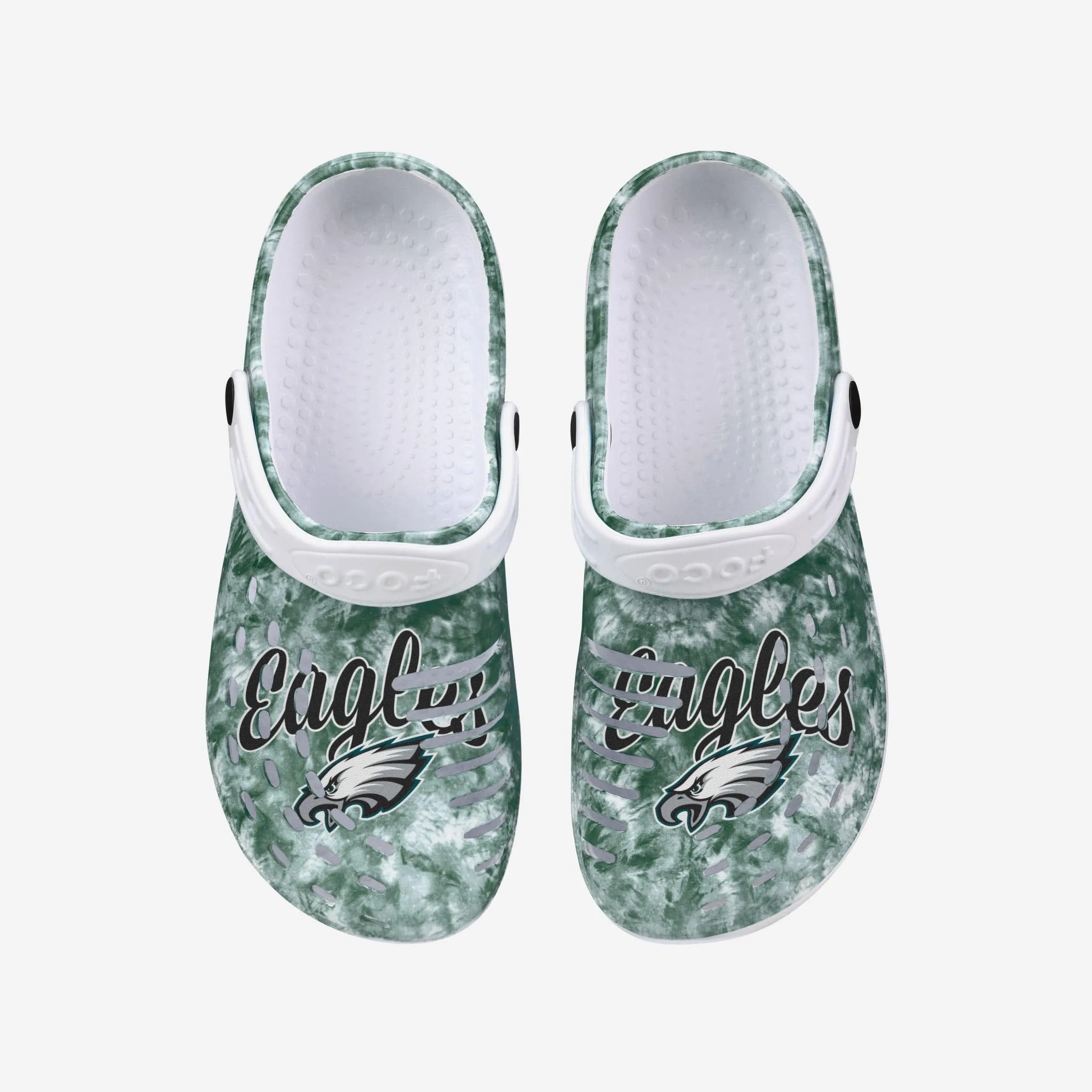 Philadelphia Eagles Womens Cloudie Clog With Strap