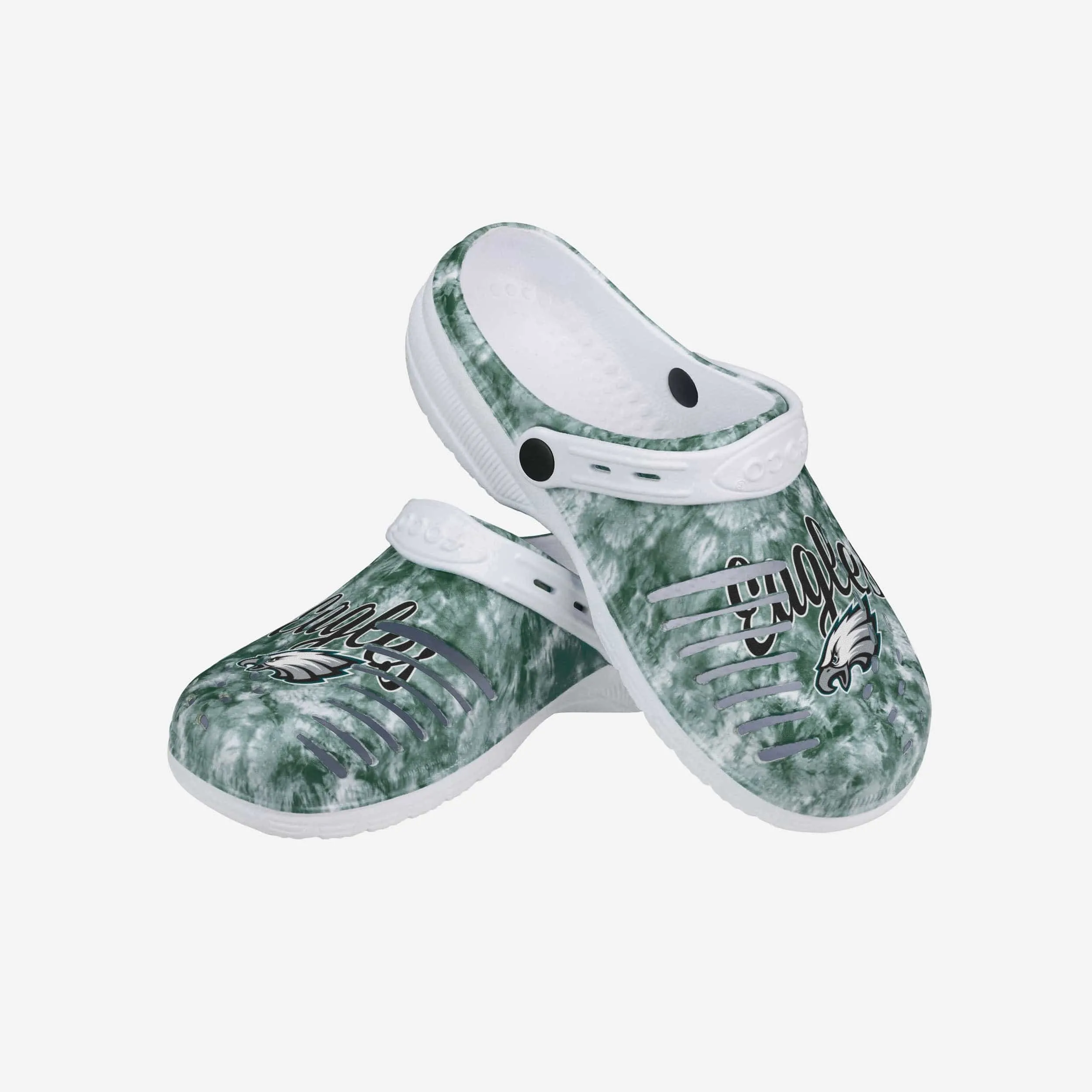 Philadelphia Eagles Womens Cloudie Clog With Strap