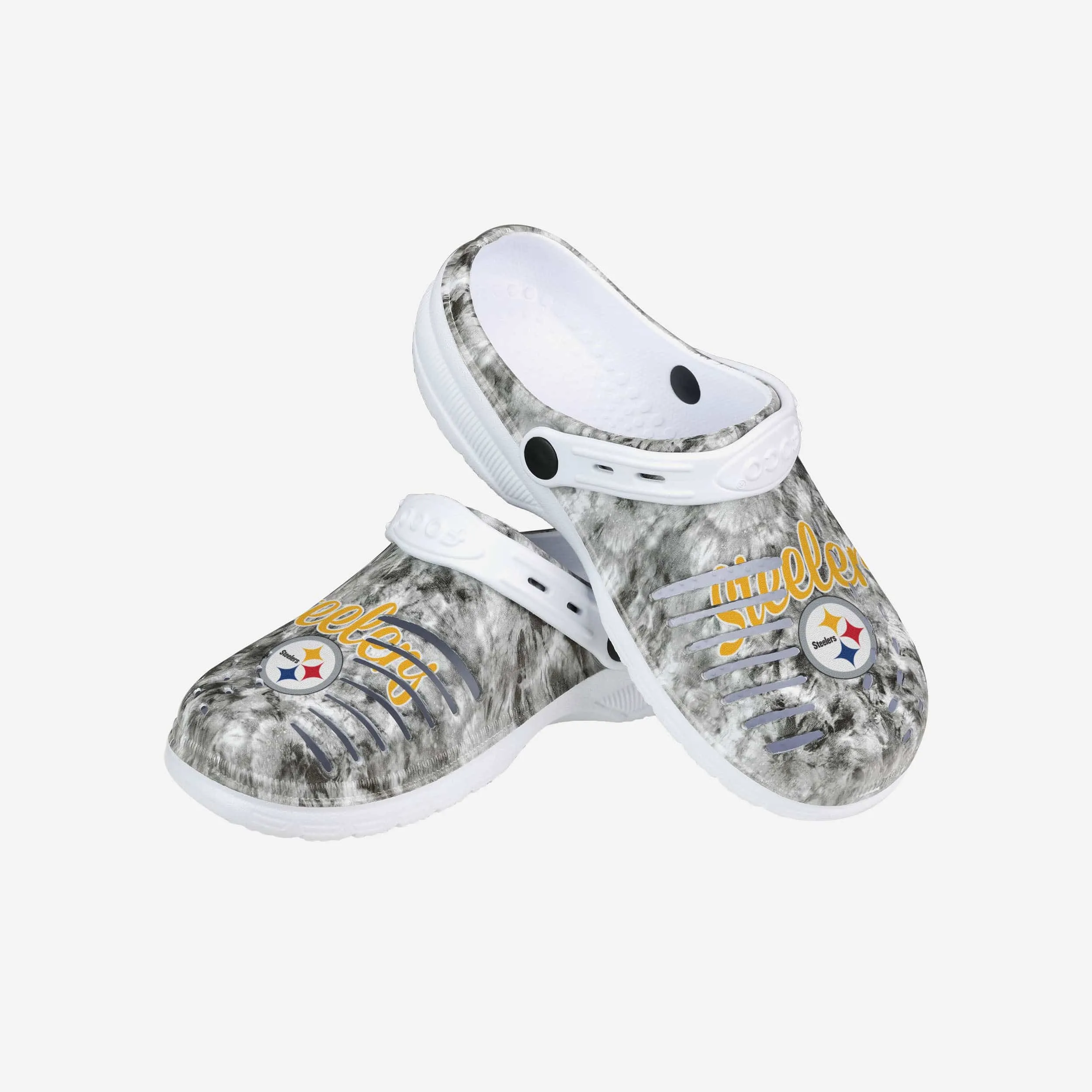 Pittsburgh Steelers Womens Cloudie Clog With Strap