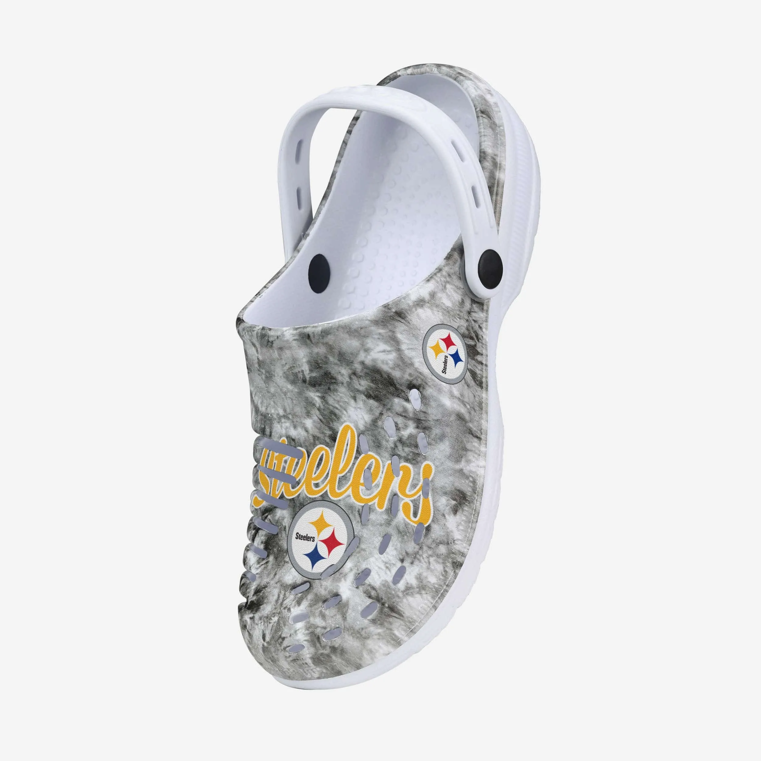 Pittsburgh Steelers Womens Cloudie Clog With Strap