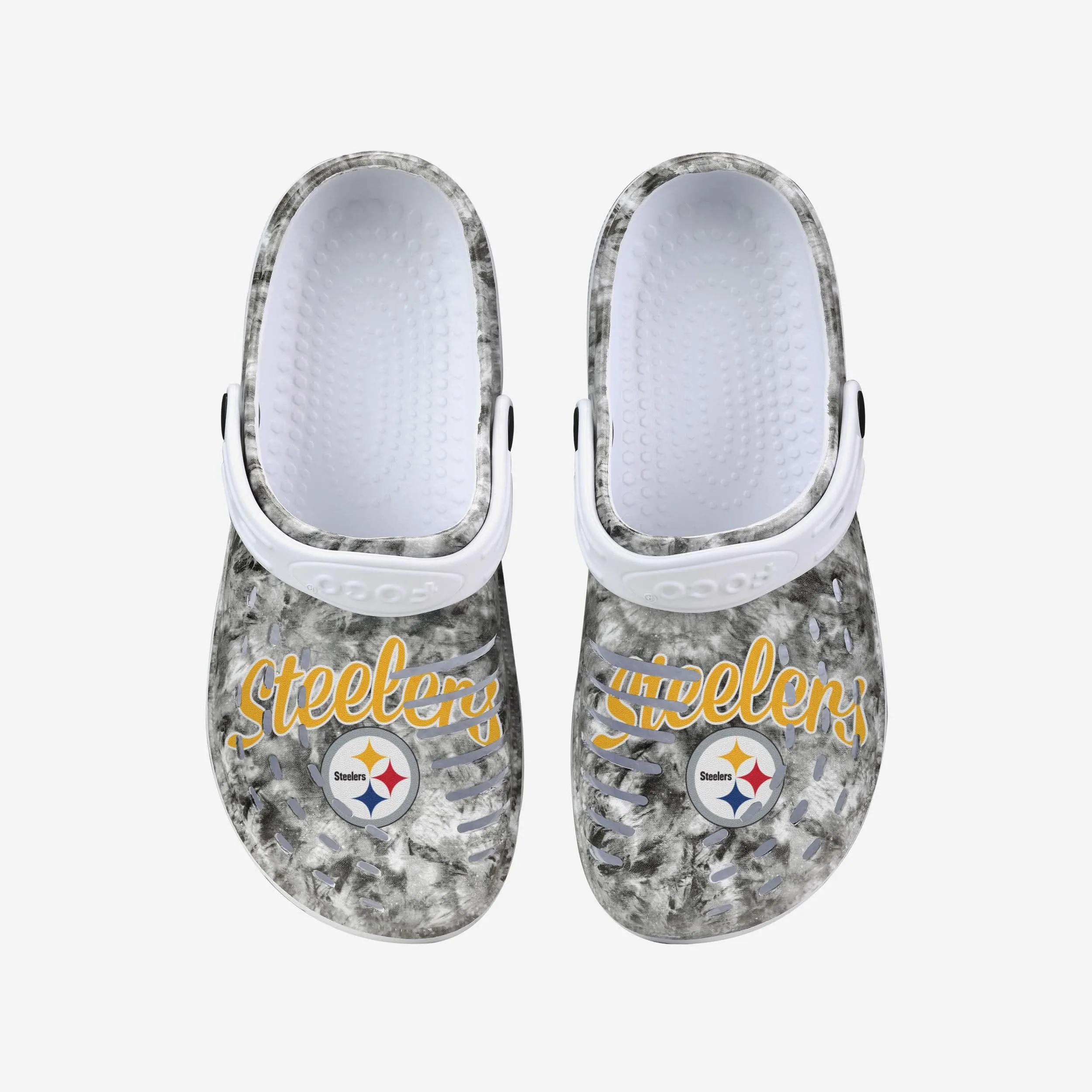 Pittsburgh Steelers Womens Cloudie Clog With Strap