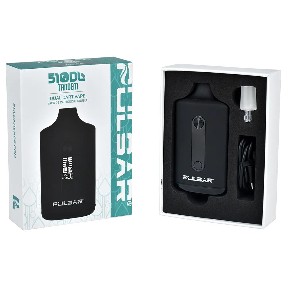 Pulsar 510 DL Tandem Dual Cartridge Vape Bar