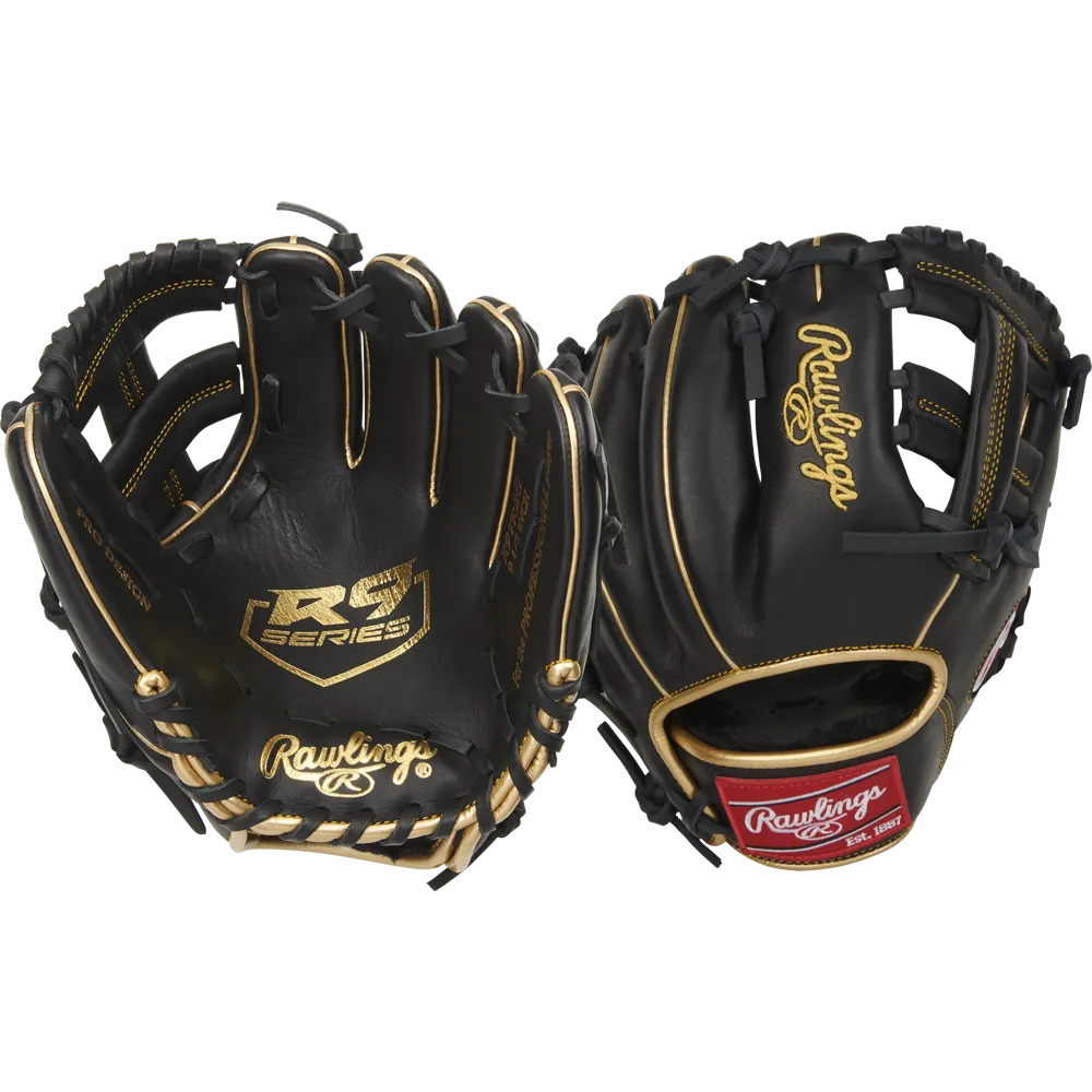 Rawlings R9 9.5" Training Baseball Glove: R9TRBG