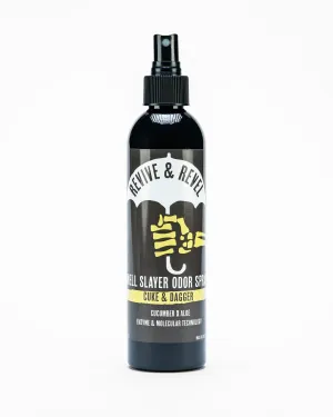 Revive & Revel | Smell Slayer Odor Spray | Cuke & Dagger | 8 oz