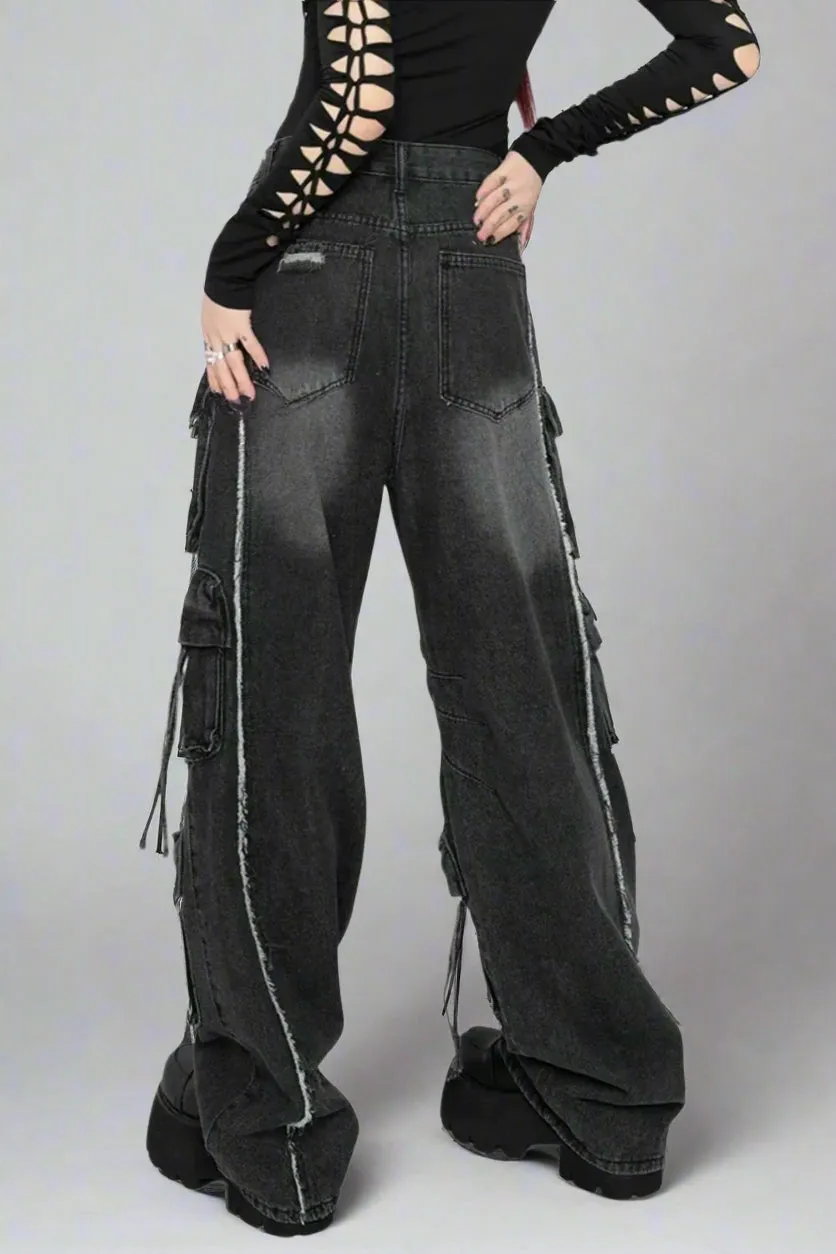 Rogue Ripped Cargo Jeans
