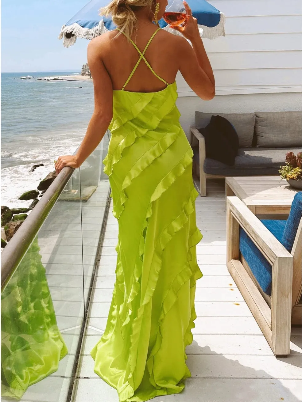 Romance Ruffle Dress