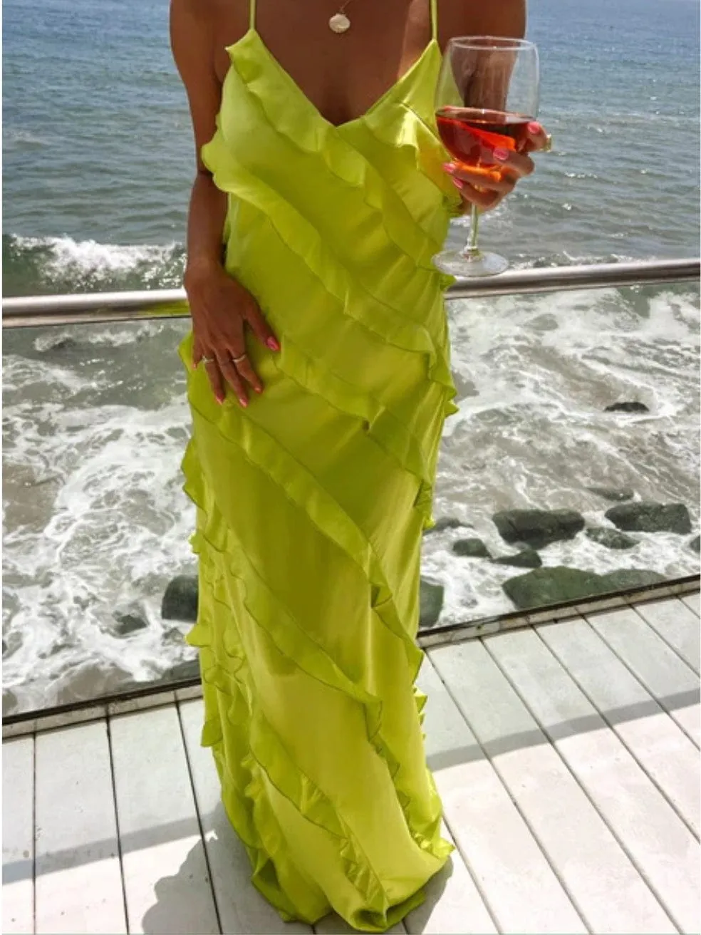 Romance Ruffle Dress