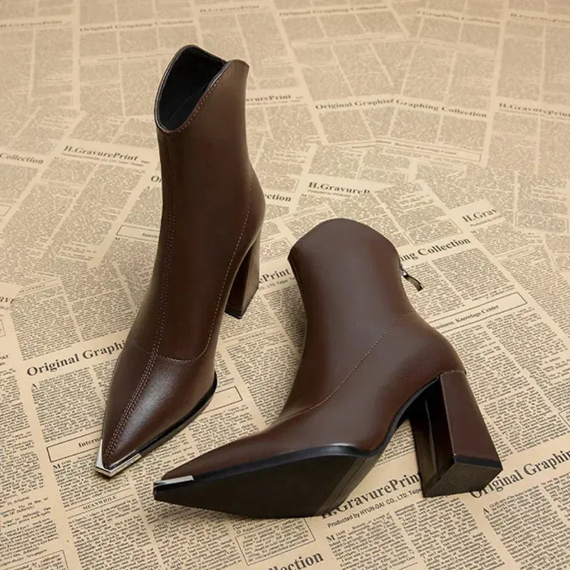 Rowy™ | Chrome-Tipped Boots