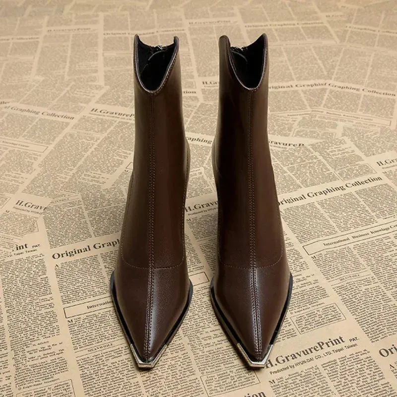 Rowy™ | Chrome-Tipped Boots